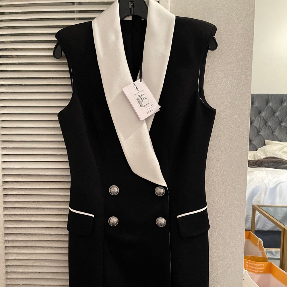 Balmain Sleeveless mini dress